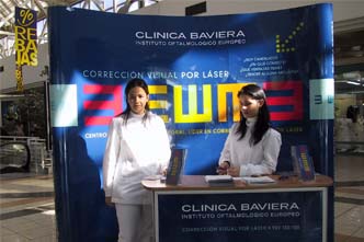 Stand de Cl�nica Baviera